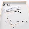 2PCS Suit Anti-Scratch Reading Glasses Men Women 100% Glass Lens Presbyopic GlassesPresbyopic EyeGlasses Magnifying Eyewear