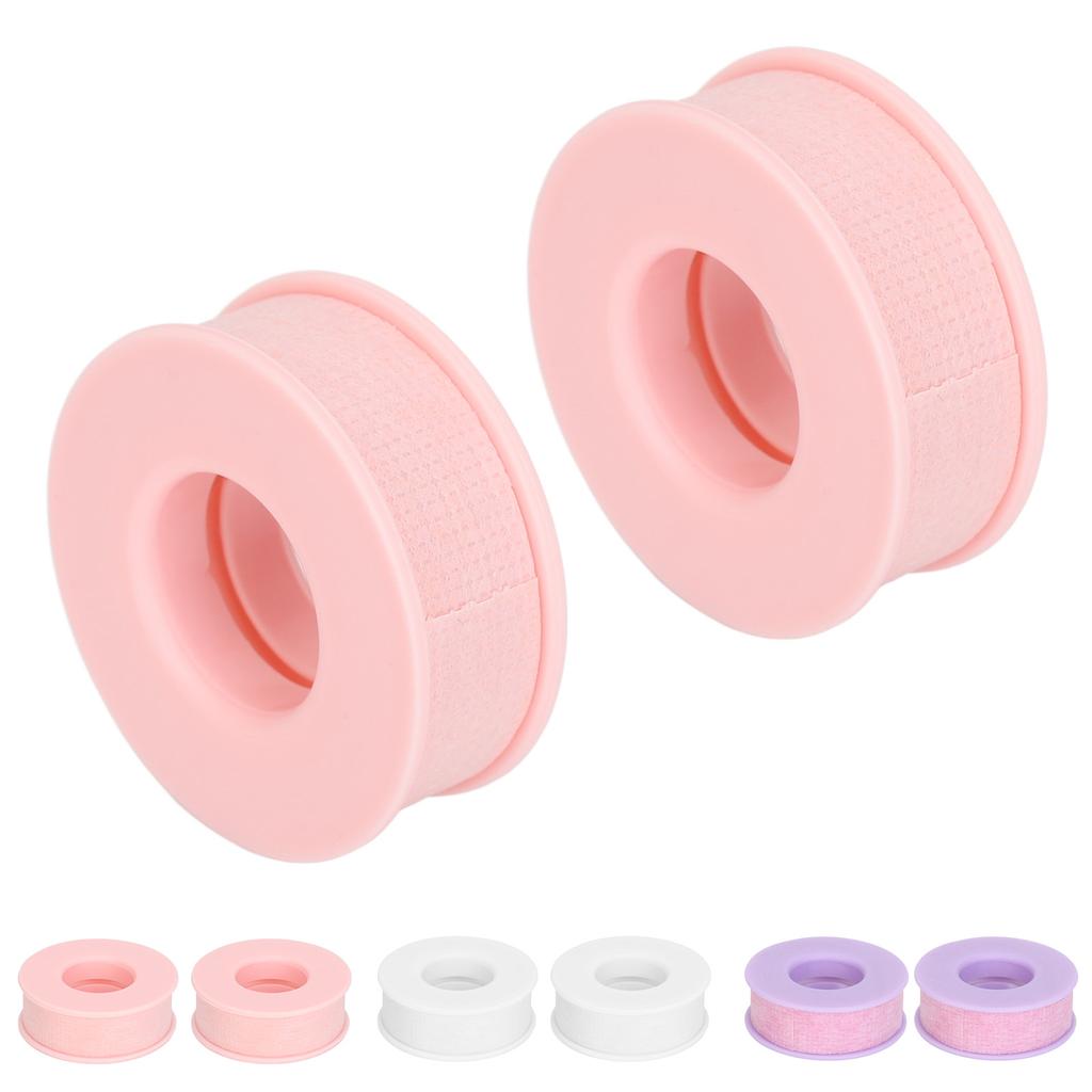 2pcs Lash Tape Breathable Easy to Tear Soft Thin Adhesive Eyelash Extension Tape for Makeup Salon Ho