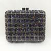 White/Green Shell Square Women Evening Clutch Bag Ladies Wallets Bridal Wedding Party Purse Luxury Diamond Crystal Clutches