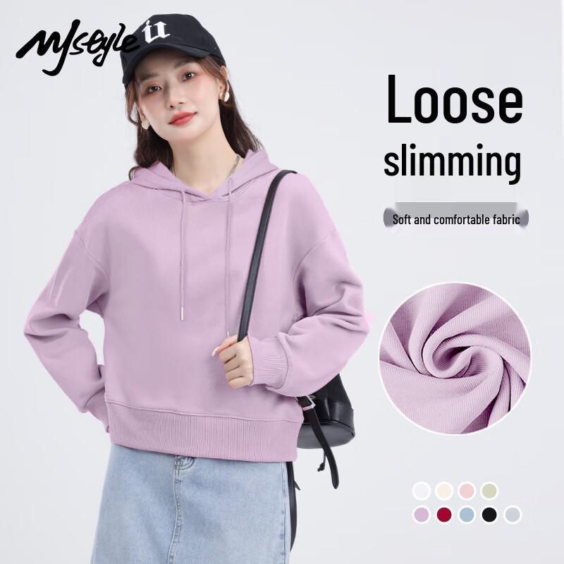 Укороченное худи для женщин MJ STYLE XL