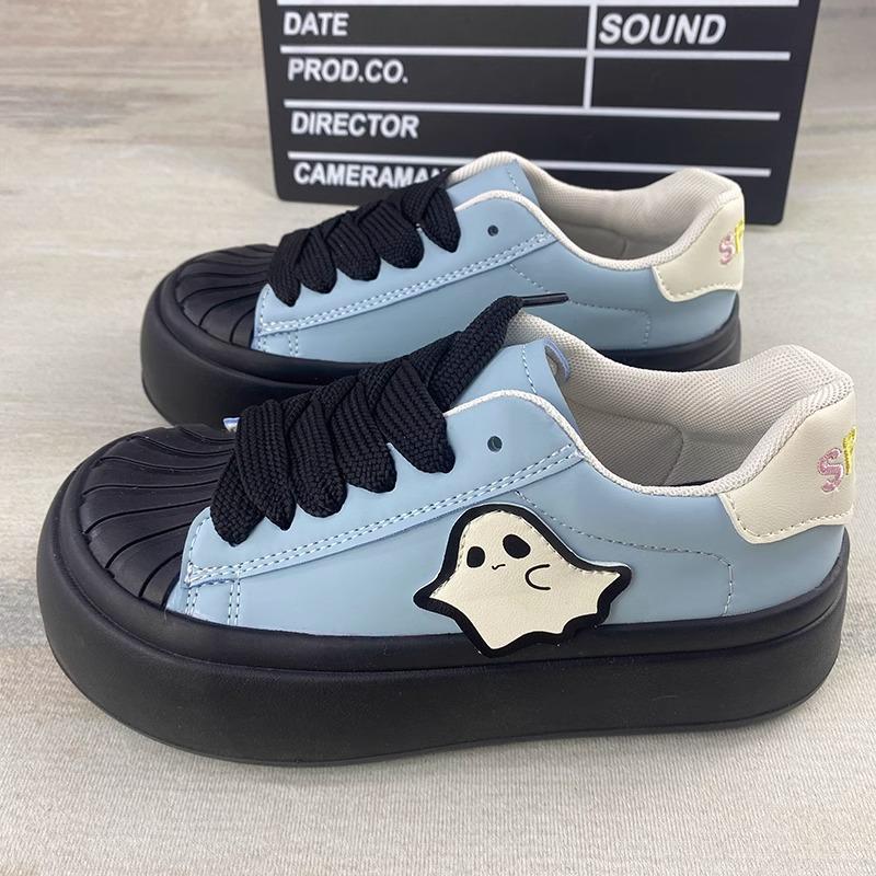 Dámské tenisky New Bread Big Head Boty Platforma Ležérní Bílé boty