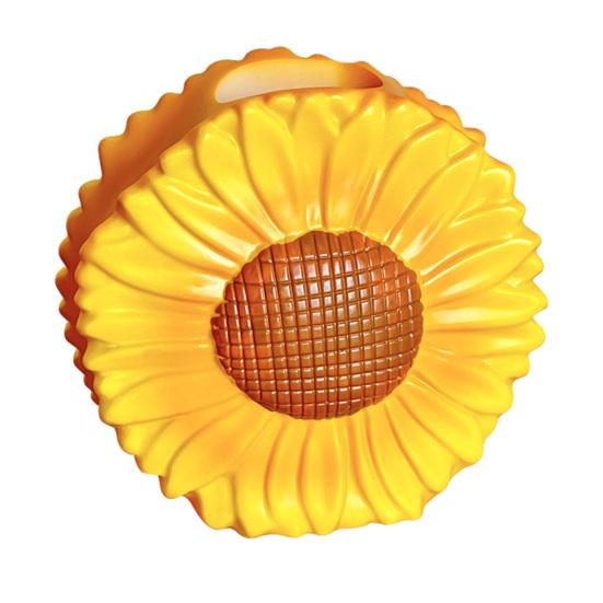 

Sunflower Shaped Vase for Fresh Dried Flowers Arrangement Small Decorative Flower Holder for Modern Dining Table Centerpiece 1pc