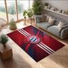 Tappeto Morbido Area Rug con Motivo Calcio Bayern Monaco Antiscivolo Tappeto per Pavimento Interno Tappetino Decorazione Sportiva per Camera da Letto