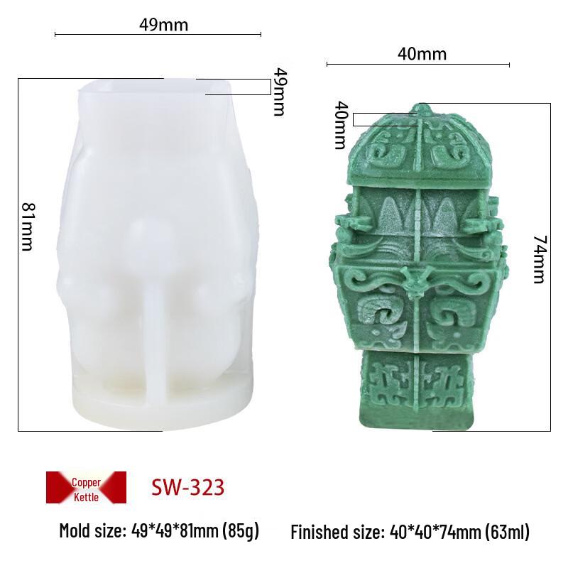 Xi'an Cultural Creative DIY Dessert Silicone Mold