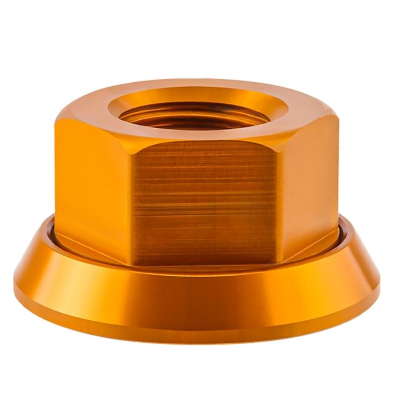 

1 Piece Aluminum Alloy Bike 3/8 M10 Hubs Nut Bolts Screws For Fixed Gear Mountain Bicycles Front & Rear Bike Wheel Axle