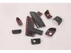 Compatible with 2005-2015 Hiace/HIACE-ABS: Carbon Hydrographic Pattern Door Handle Trim