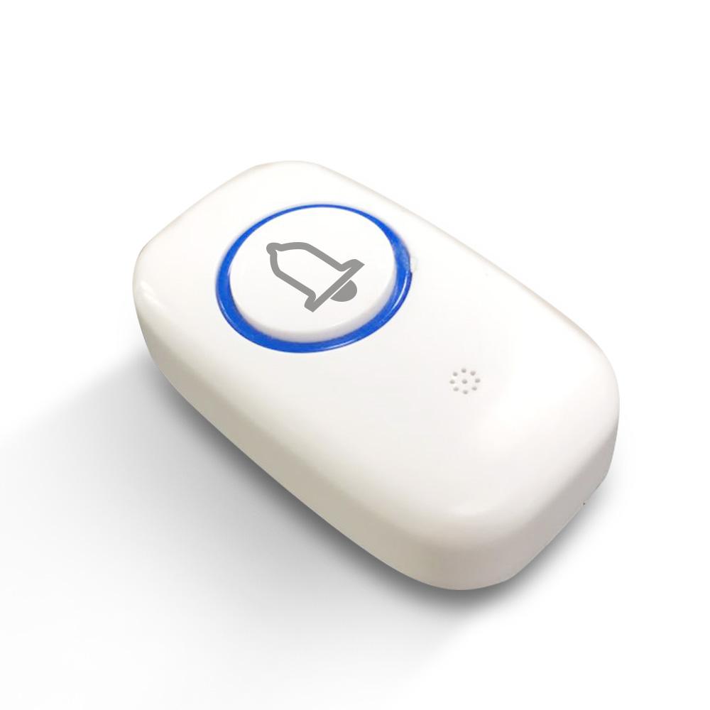 WiFi 4G Smart SOS Emergency Alert Doorbell for Caregivers & Elderly Home Automation Water Resistant Plastic