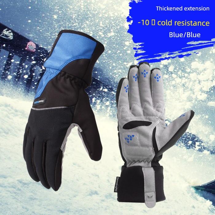 Spring & Fall Cycling Gloves Full Finger Bicycle Gloves Long Finger Shock Absorption Men and Women Mountain Bike Cycling Gloves Cycling Fixture