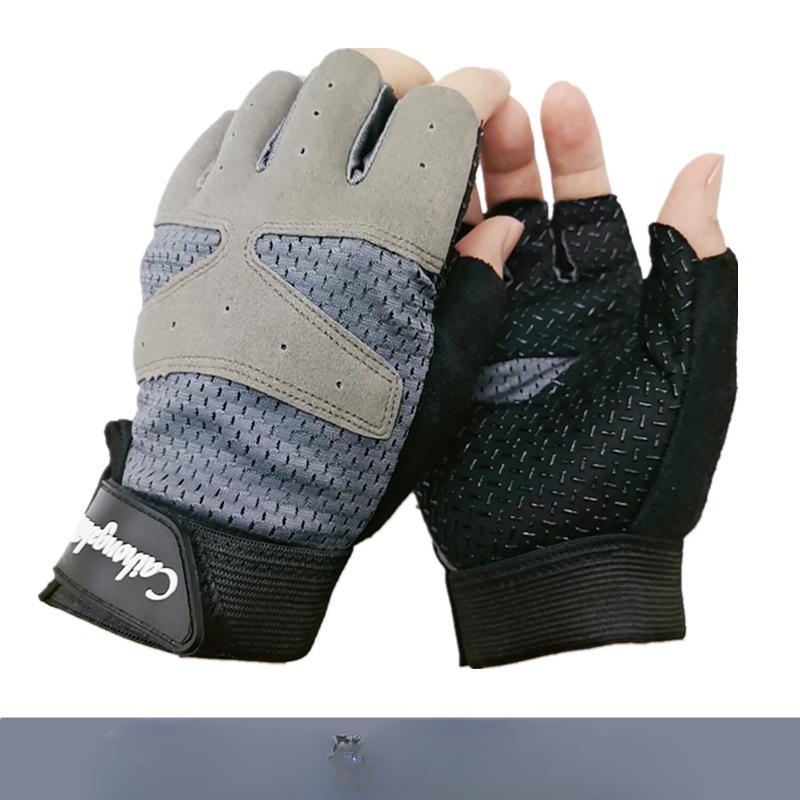 Outdoor Cycling Fitness Half Finger Gloves for Men and Women Sports Tactical Gloves for Fitness Weightlifting Wrist Guards Thin Gloves