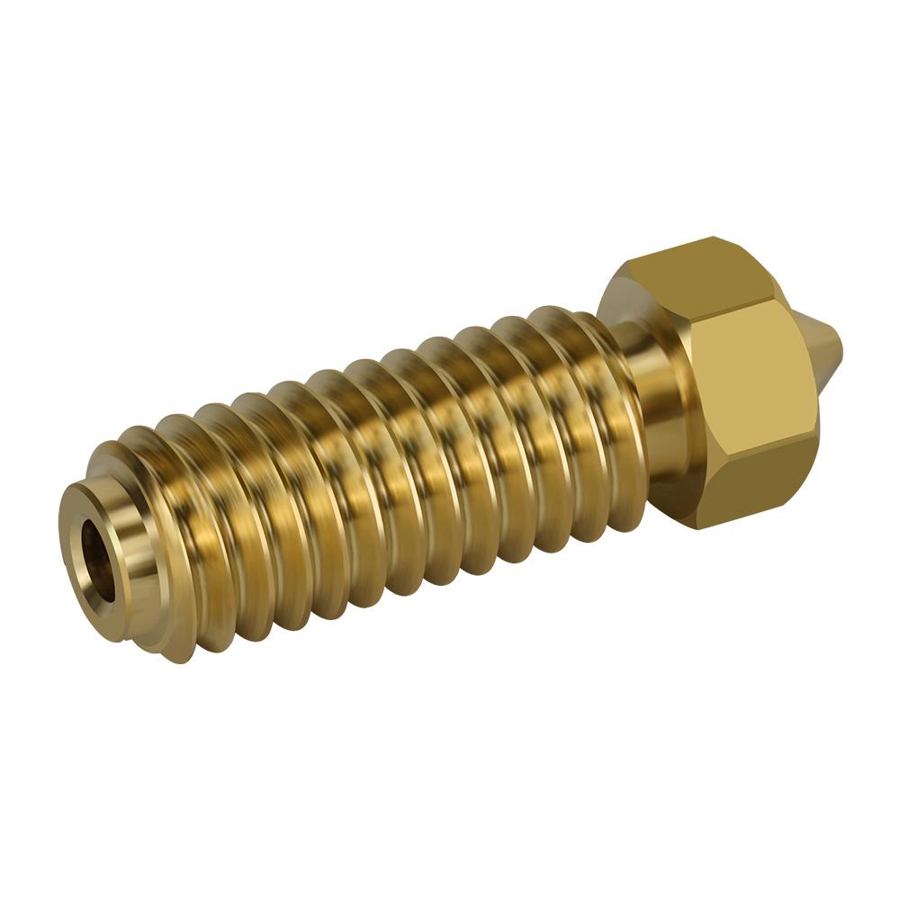 For Anycubic Kobra 3 Hotend Nozzle 0.2 0.4 0.6 0.8 1.0mm Hardened Steel Brass Nozzle For Anycubic Kobra 3 Combo Spare Parts
