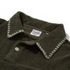 Penfield Resort Shell Pattern Terry Half Pullover Olive_Fr2Kt203
