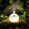 Soft Silicone Material Portable Tent Lamp Warm White Dual Modes Outdoor Soft Lighting  Tents