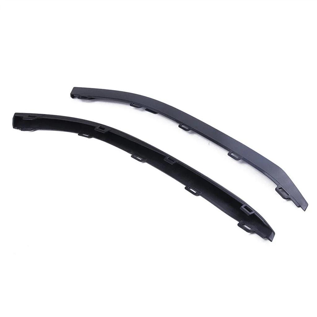 2Pcs Car Front Bumper Spoiler For Golf For MK7 2013-2017 5GG805903 L&R Exterior Bumper Spoiler Molding Trim 54 Cm Black ABS