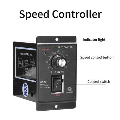 Monitor Speed Control Reliable Motor Accessories Us52 Speed Governor Durable Efficient Electronic Equipment Motor Controller