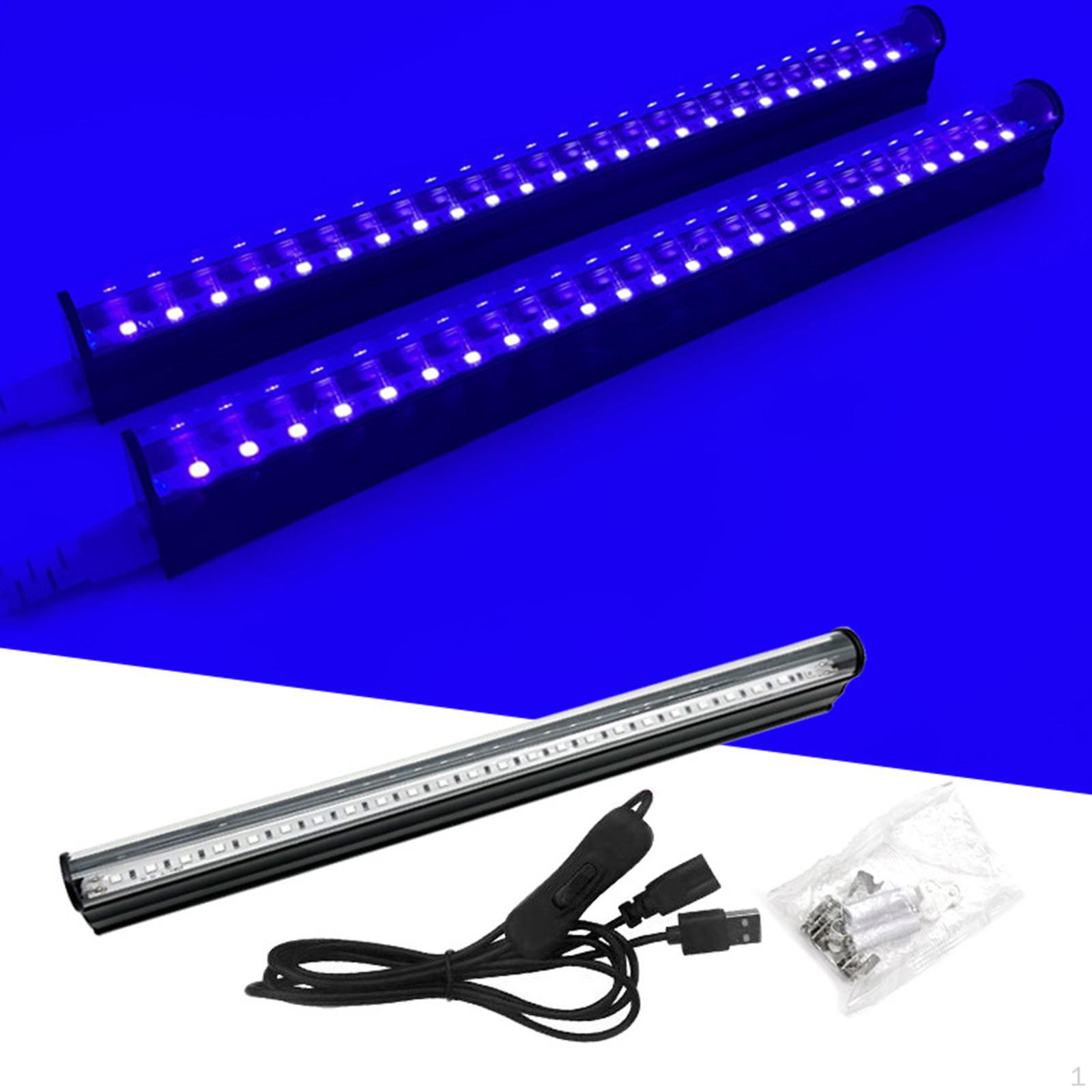 

Black Light Bar LED Blacklight Portable 380-400nm USB Strip Lights for Club Birthday Bedroom 1PC