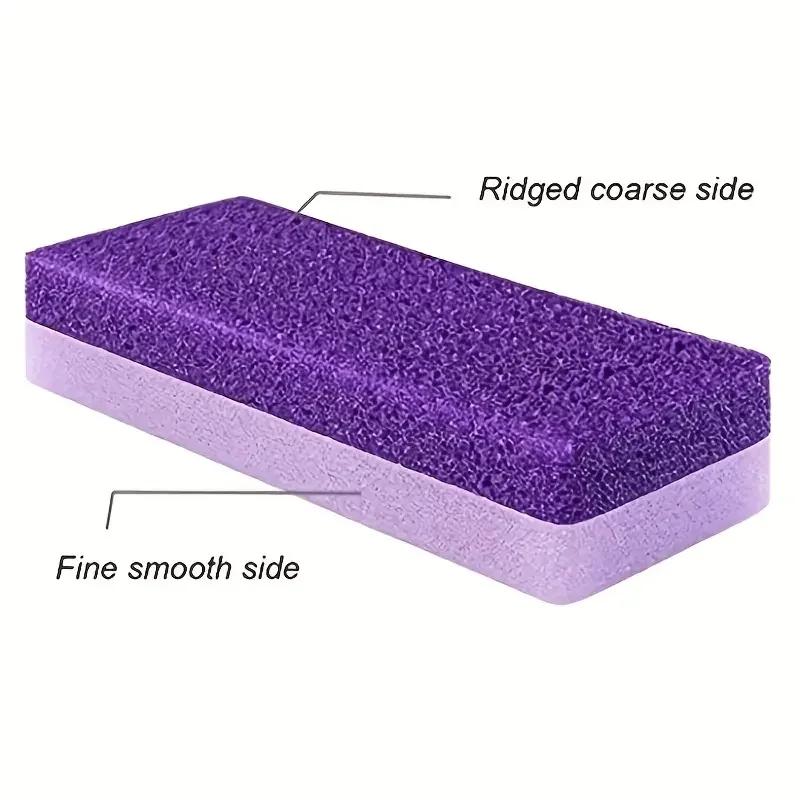 2/5/10PC Foot Pumice Stone Foot File Callus Dead Skin Remover Foot Heel Scrubber Smooth Feet In Seconds Pedicure Exfoliator Tool