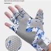 Summer Sunscreen Fingerless Fishing Gloves Fingerless Sea Fishing Gloves  Nautical Sports