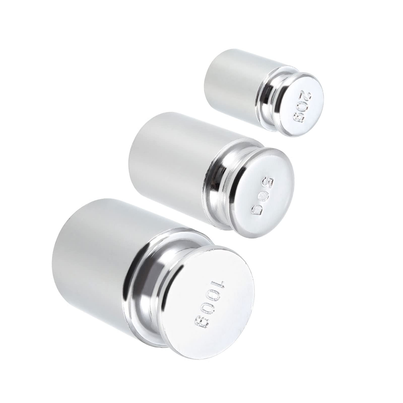 Набор калибровочных гирь Kozelo 20 г 50 г 100 г x M1 Прецизионная хромированная сталь