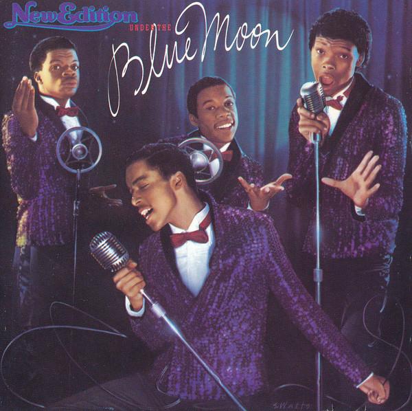 

CD NEW EDITION - Under The Blue Moon MCAD5912 MCA Records 1986 US Soul/Funk Used