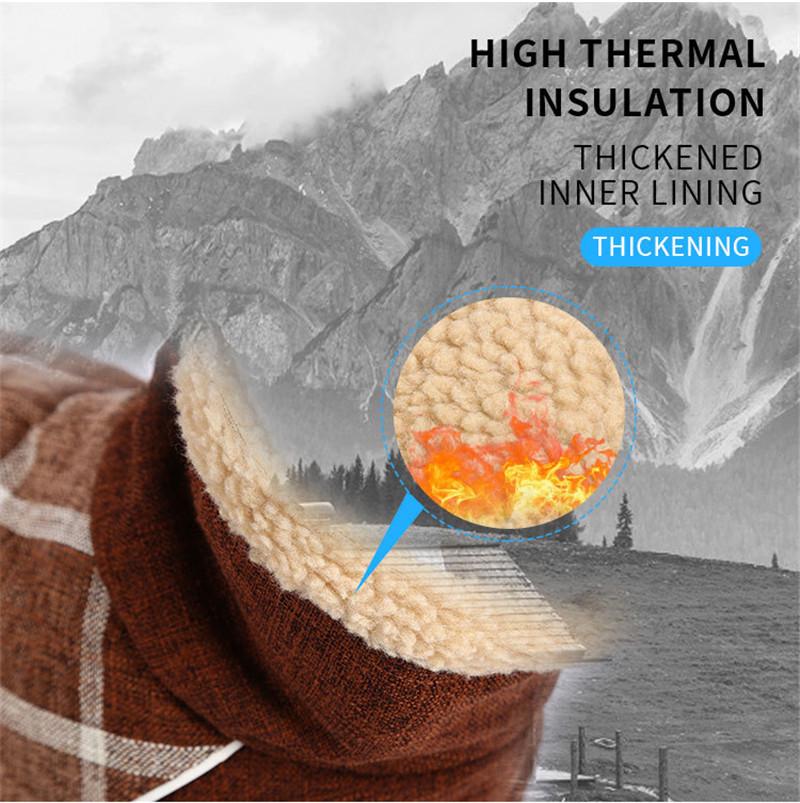 Hundekleidung Winter Dicke warme Hundejacke für kleine große Hunde Reflektierende winddichte Haustierkleidung Karierter Strom Schneehundemantel 3XL