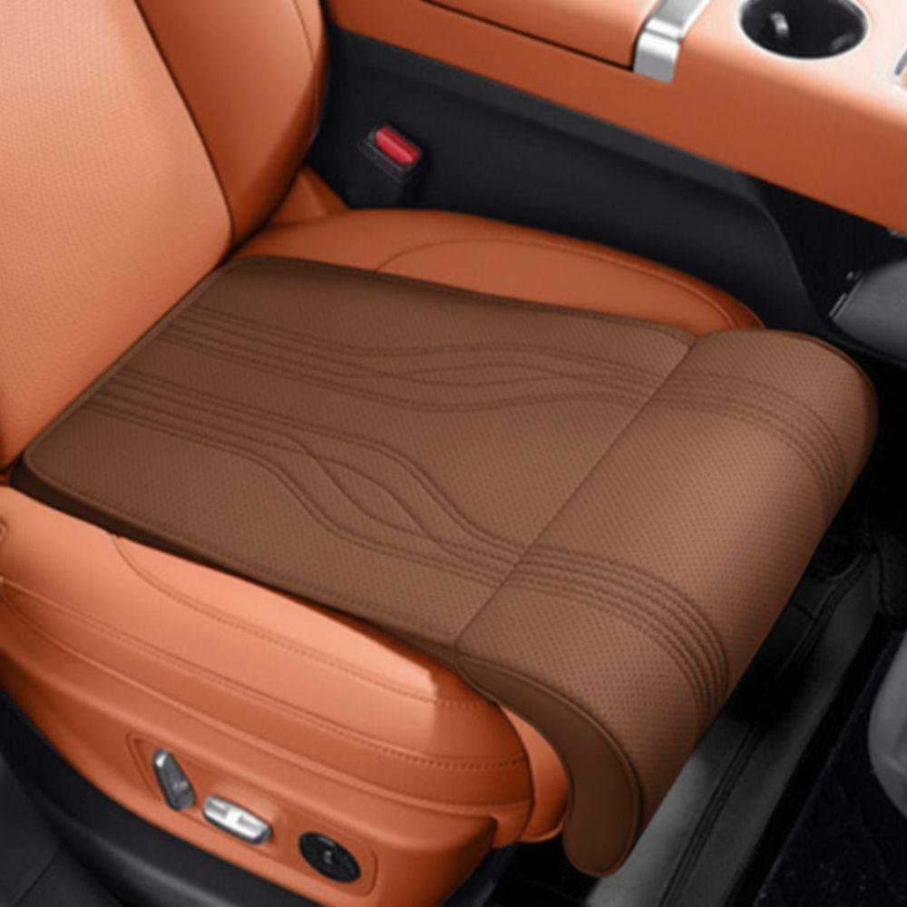 Universal Car Seat Leg Support Pad Memory Foam Leather Seat Extender Leg Cushion Comfort Extension Design
