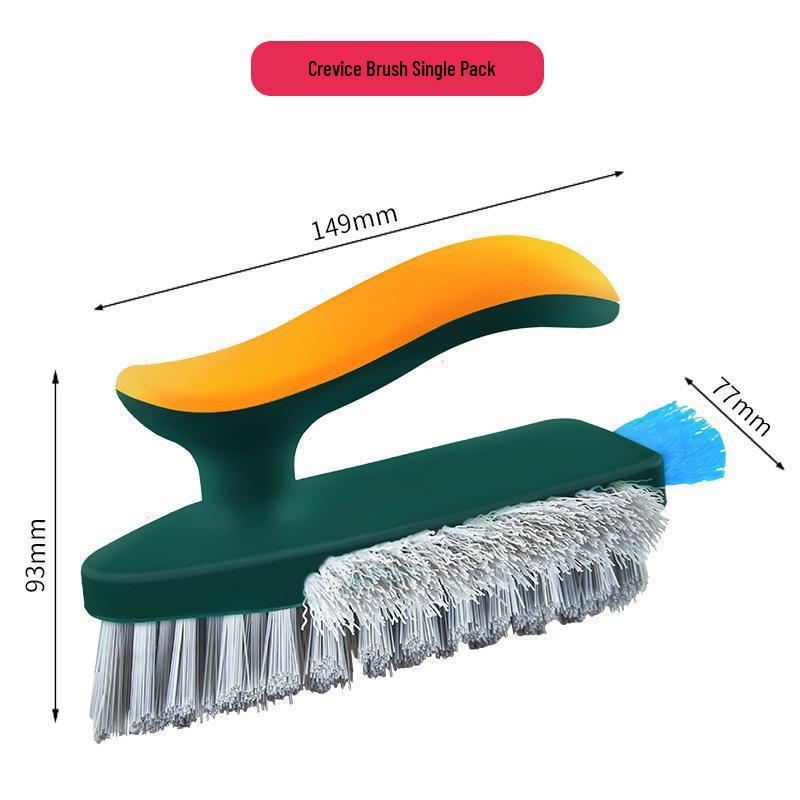 

Integrated Crevice & Floor Gap Cleaning Brush for Bathroom & Toilets