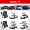 For Tesla Model 3 Highland LED Logo Projector Puddle Lights Ultra-Bright Welcome Light 3D Laser Ghost Shadow Light Model Y/3/S/X