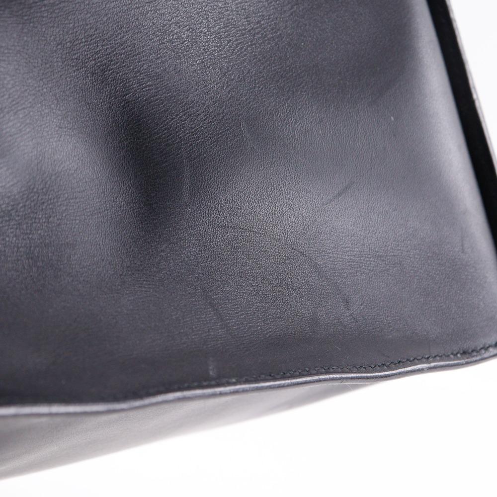 GUCCI Tote Bag Handbag 002.1025.002058 black Calfskin Women Used