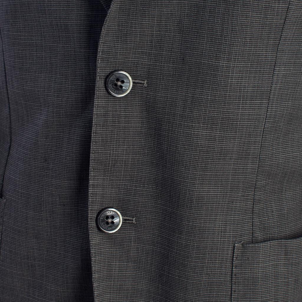 Herren-Blazer mit langen Ärmeln, reguläre Passform, PMJA03-TL219