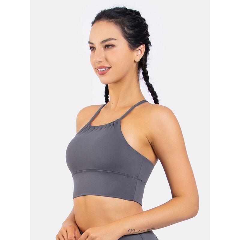 Fashion New Sports Bra Bra Internet Celebrity Ins Apron Sexy Yoga Shockproof Intimates High Elastic Quick-Drying Beauty Back Breathable