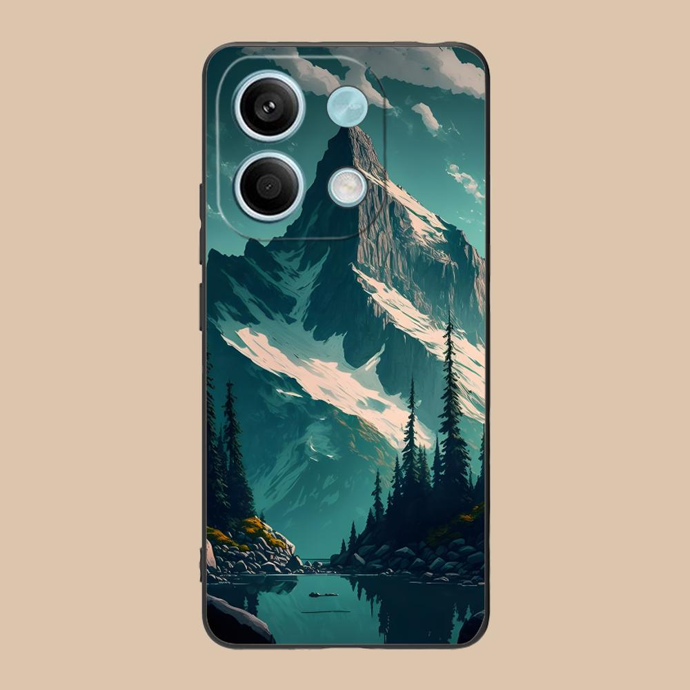 Mountain Forest Mobile Phone Case for POCO F7 F6 F5 F4 F3 F2 Pro GT C75 C71 C65 C61 C40 Pro Ultra Colorful Printing Cover Cover