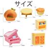 Derayee Miniature Furniture Resin Decor Set 10 Pieces Cute Doll Collection Garden Ornament Props