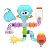 Juguetes de Baño para Niños Tubo de Montaje de Agua Giratorio Juego Interactivo Divertido