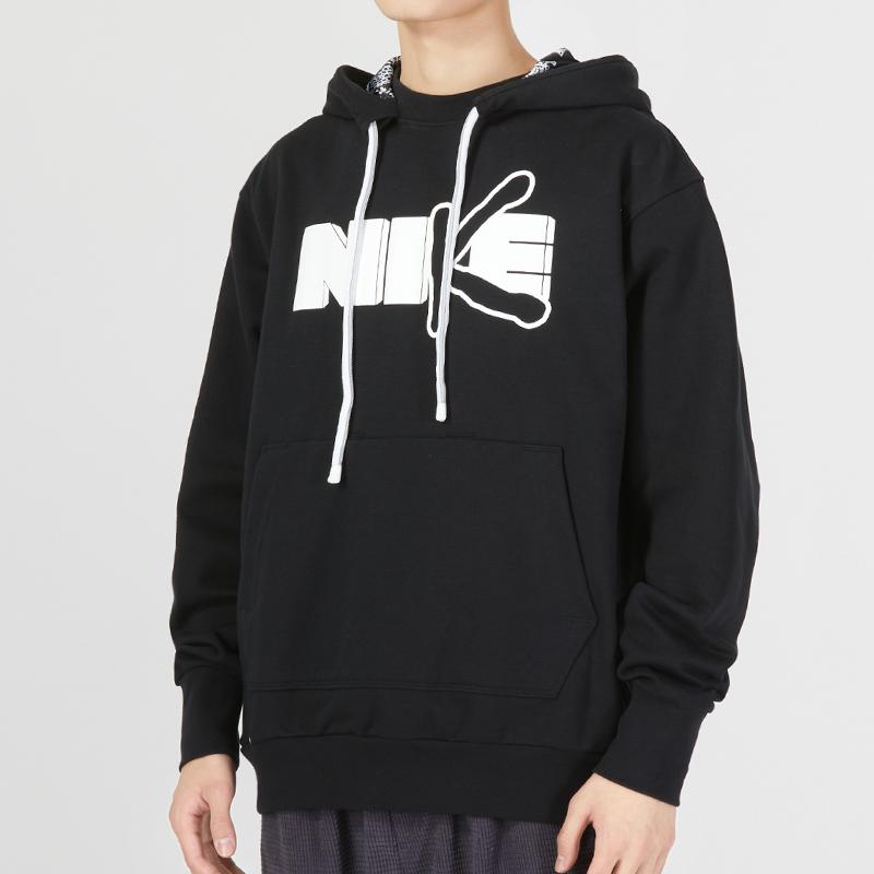 Nike Sweatshirts Men's Black Hooded Moderate Other DV9502-010