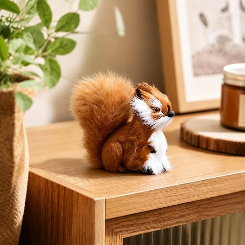 Window Placement Animal Figurine Realistic Textured Piece for Shelf Styling, Scene Layouts, and Display Corners