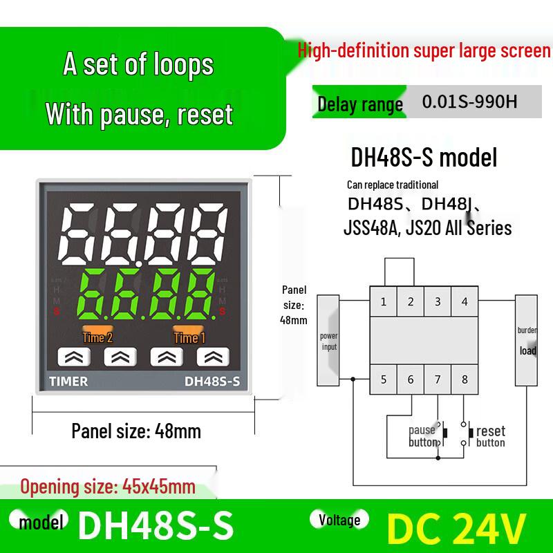 

RSRDDY DH48S-S Digital Display Infinite Loop Delay Controller