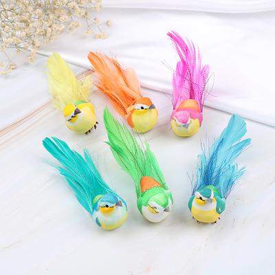 1ks Mini z umělého pěnového peří Bird Svatební Dekorativní Holubice Bird Home Decor