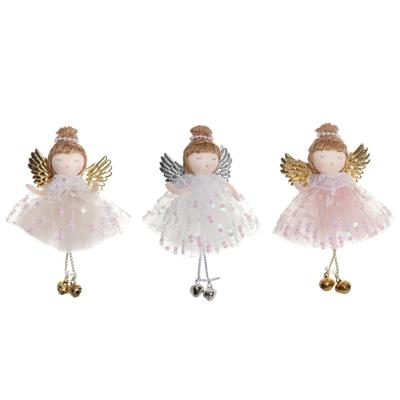 Festival Cloth Angel Hanging Doll Decoration Soft Edges Easy Install Holiday Wedding Birthday Party Decorative Accent