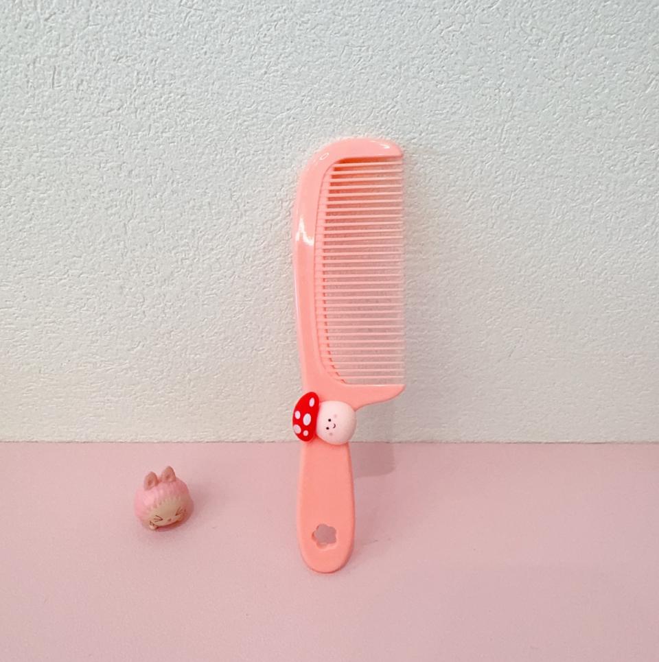 Portable Mini Kids Comb Cute Cartoon Children Hair Comb Soft Bristles For Baby Toddler Girls Boys Hair Styling Travel Size