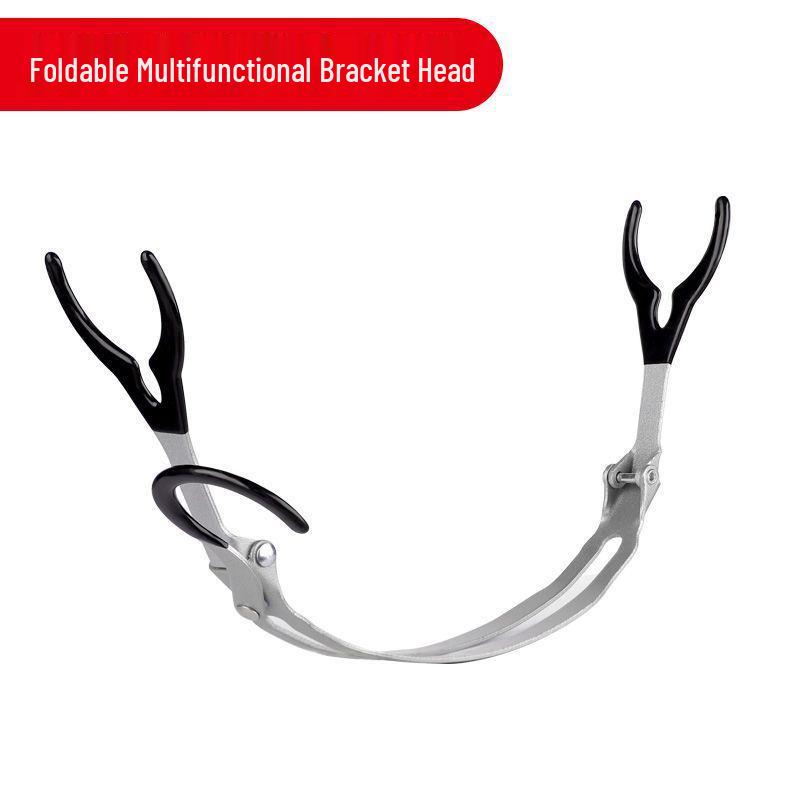 Adjustable U-Shaped Fishing Rod Support Bracket for Portable Raft