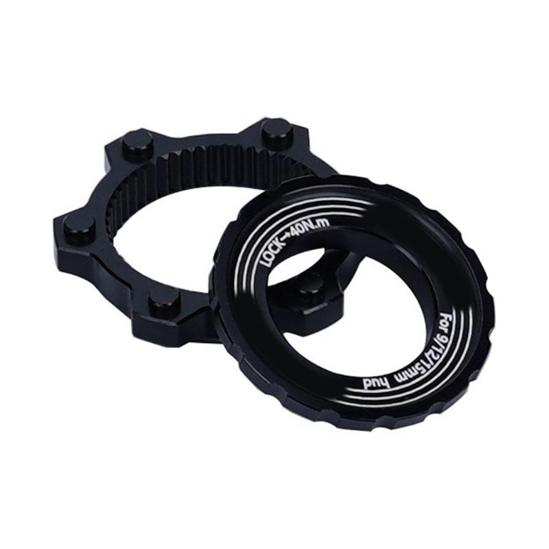 Road Bike Hub Center Lock To 6 Hole Adapter Bicycles Center Lock Adapter with Lock Rings 6 Pin Disc Brake Bicycles Part