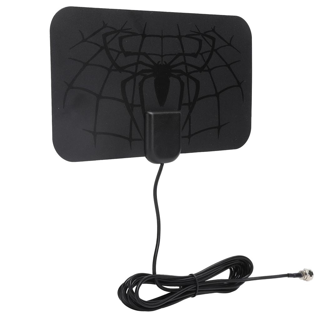 Antenă TV digitală HD pentru interior Antenă de recepție a semnalului Negru VHF170?240MhzUHF470?860Mhz