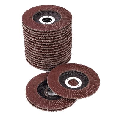 Nisorpa Spark Disc for Disc Paper Sanding 115 Mm Includes Fan Lock Sanding Mop and Flap for 25-Piece Grinder, Sander, Disc, A#120 Mm, Diameter,