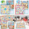 Animal Party Wooden Board Game For Kids With Educational Math And Parentchild Interaction