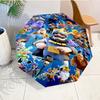 Clash Royale Heroes Collage Automatic Folding Umbrella - 8-Rib Travel Umbrella with Auto Open/Close & Portable, Gift for Christmas, Birthdays