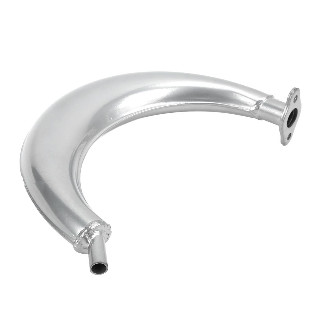 Buy Half Moon Banana Exhaust Muffler Pipe Steel Alloy for 2 Stroke 49cc