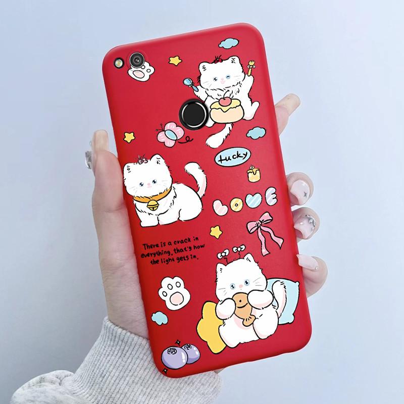 For Huawei P8 Lite 2017 GR3 2017 Case Honor 8 Lite Soft TPU Silicone Cover Cute Cartoon Panda Phone Case PRA-LX1 LX3 Coque Funda