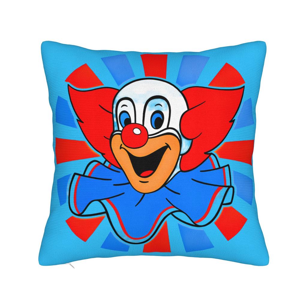 Funny Clowns B-Bozoeds  Pillow Cover Comfy Cushion Cover Kawaii Pillow Case For Chair Sofa Home Decor