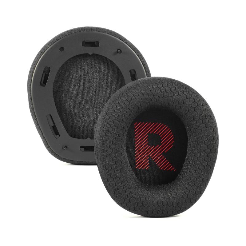 Ergonomic Ear Pad For Quantum100 Over Ear Headphones Breathable Mesh Earmuff Earpads Soft Foam Noise Reduction Comfort чёрный
