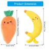 Adorable Shape Infant Cuddle Toy for Stress Reduction Gentle Sensory Stimulation Toy Secure Chewing Support Doll
